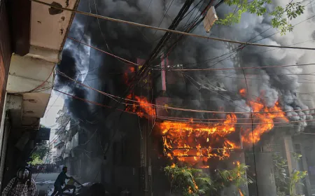दिल्ली: मालवीय नगर के रेस्टोरेंट में लगी भीषण आग, 21 लोगों की मौत; मरने वालों में ज्यादातर विदेशी