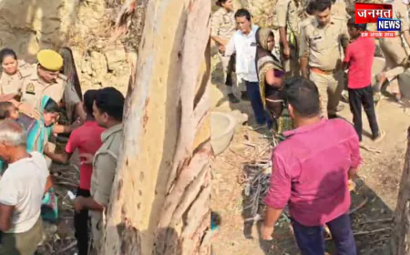 प्रतापगढ़: विवादित पेड़ काटने पर हुआ हंगामा, कंधई थाना प्रभारी ने महिला को मारा थप्पड़