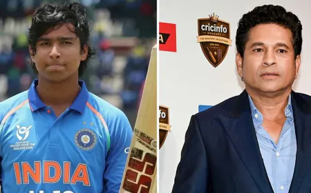 वैभव सूर्यवंशी ने तोड़ा सचिन तेंदुलकर का रिकॉर्ड, टीम में जगह बनाने वाले सबसे युवा खिलाड़ी बने