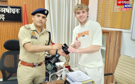 IPL फाइनल मैच में चोरी हुआ ऑस्ट्रेलियाई सोशल मीडिया इन्फ्लुएंसर का iPhone अलीगढ़ में बरामद, जताया आभार