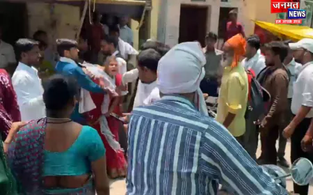 फर्रुखाबाद: जमीनी विवाद को लेकर अधिवक्ता व ग्रामीण महिला में मारपीट, वीडियो वायरल