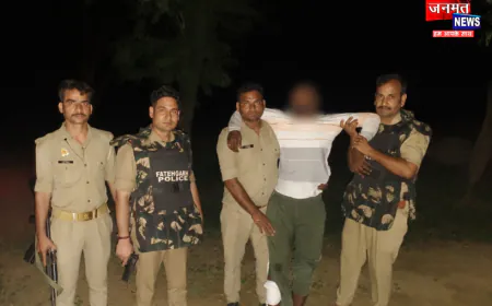 फर्रुखाबाद: पुलिस और बदमाश के बीच मुठभेड़; चोरी, लूट व डकैती के कई मुकदमे हैं दर्ज