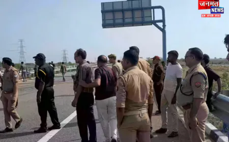उरई: बुन्देलखंड एक्सप्रेसवे पर भीषण सड़क हादसा; एक की मौत, कई घायल