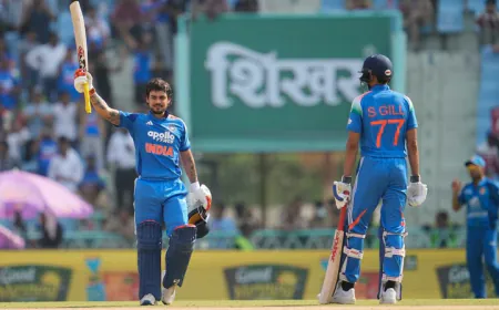 ‘6 छक्के मरवाने के चक्कर में मेरे 70 रन कम करवा दिए’, ईशान ने गिल पर लगाया मजेदार 'आरोप'