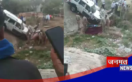 मिर्जापुर: स्कार्पियो व ट्रैक्टर की जबरदस्त टक्कर, एक युवक की मौत; एक गंभीर घायल