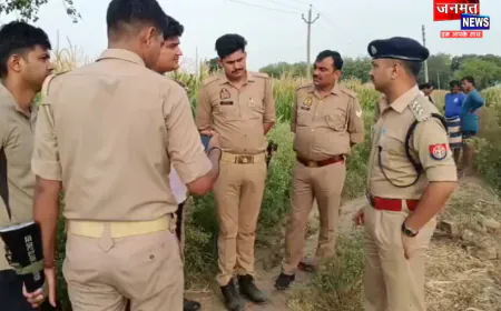 कन्नौज: संदिग्ध अवस्था में सड़क पर मिला युवक का शव, परिजनों ने लगाया हत्या का आरोप