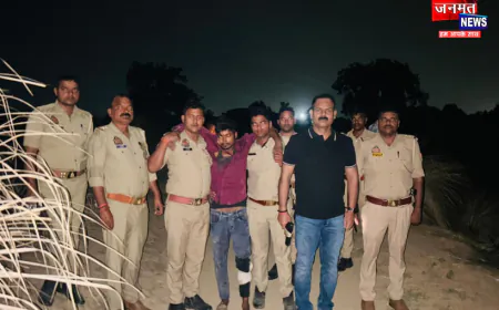 कौशांबी: पुलिस मुठभेड़ में भैस चोरी का आरोपी गिरफ्तार, पैर में लगी गोली; 25 हज़ार का था इनामी