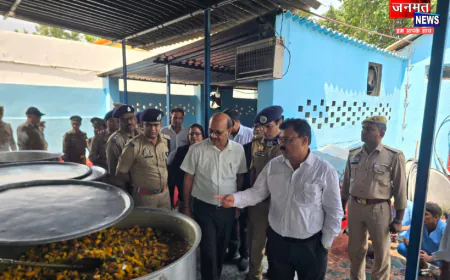 मुजफ्फरनगर जिला कारागार का निरीक्षण, बंदियों को बताए गए विधिक अधिकार