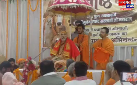 संभल में स्वामी अविमुक्तेश्वरानंद ने बीजेपी पर बोला तीखा हमला, कहा- इनका हिंदुत्व वास्तविक नहीं