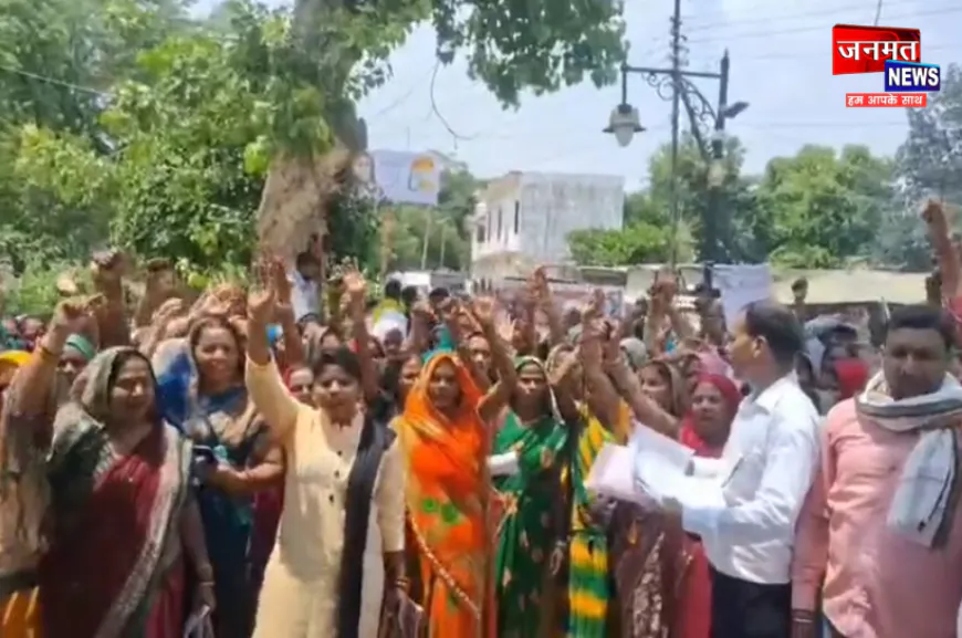अयोध्या: जन कल्याण केयर टेकर एसोसिएशन ने मानदेय भुगतान न मिलने को लेकर किया धरना प्रदर्शन