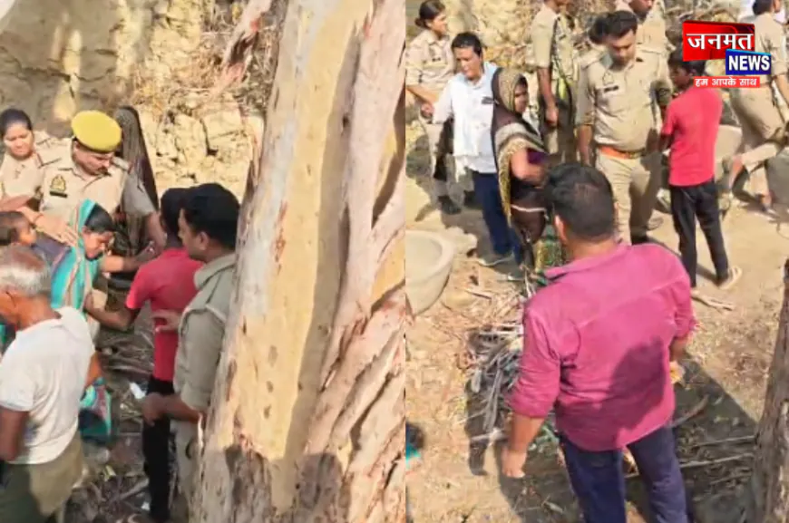 प्रतापगढ़: विवादित पेड़ काटने पर हुआ हंगामा, कंधई थाना प्रभारी ने महिला को मारा थप्पड़
