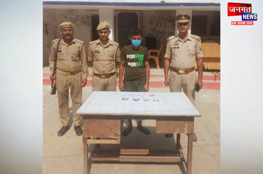 हरदोई: मंदिर में आभूषण चढ़ाने का झांसा देकर महिला से ठगी, ई-रिक्शा चालक गिरफ्तार; आभूषण बरामद