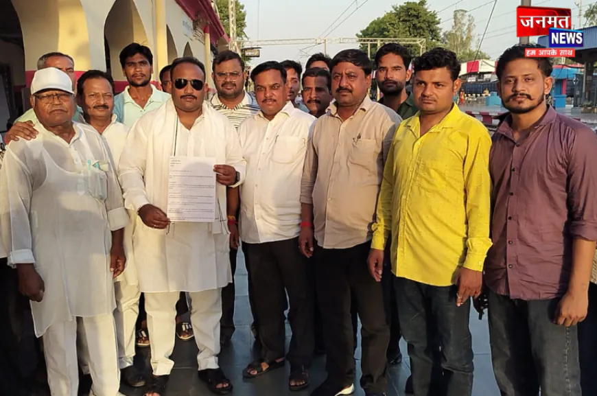 औरैया के दिबियापुर में रेल विभाग के खिलाफ अनोखा आक्रोश, फफूंद स्टेशन को ‘अभागा’ घोषित करने की मांग