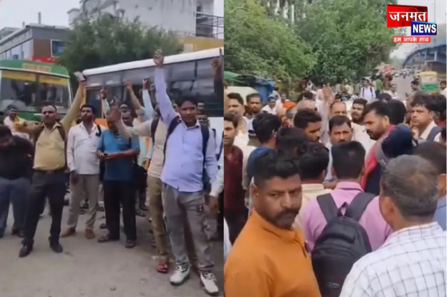 बरेली: बस चालक की सड़क हादसे में हुई मौत, मचा बवाल; हड़ताल पर गए कर्मचारी