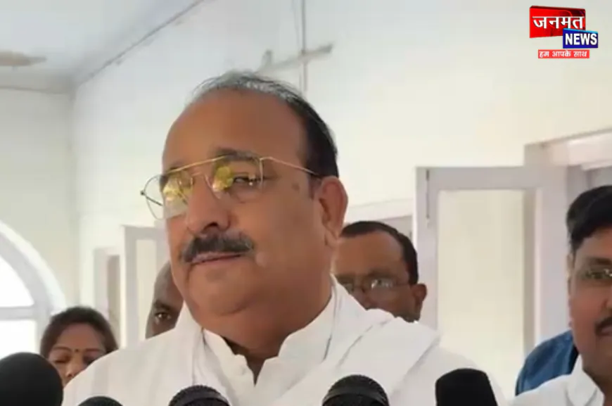 बहराइच: योगी के मंत्री का राहुल पर तंज, कहा- ना जाने किन पापों के कारण पार्टी की यह दुर्दशा है
