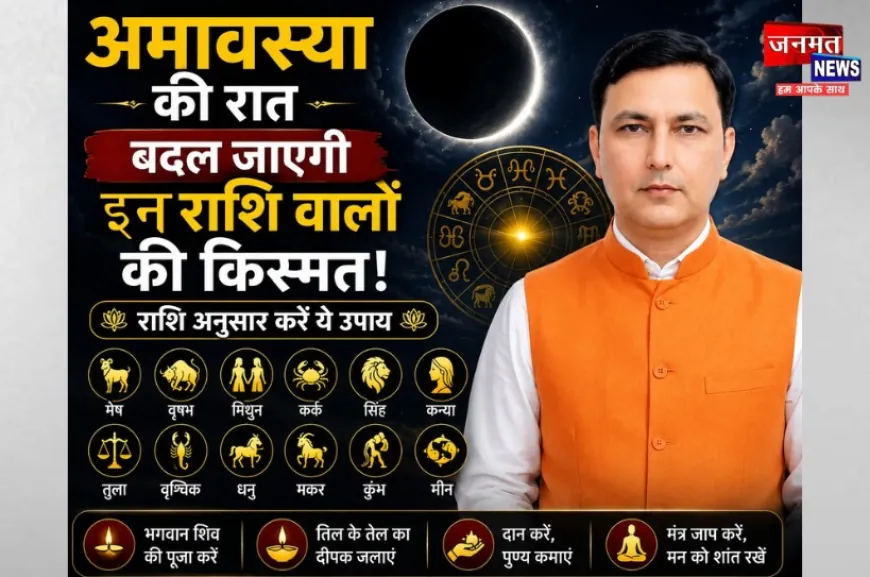 अमावस्या की रात बदल जाएगी इन राशि वालों की किस्मत, राशि अनुसार करें ये उपाय