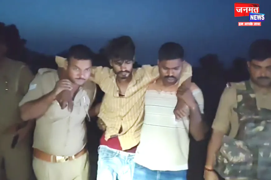 मिर्जापुर में पुलिस और गौ तस्करों में मुठभेड़; गोली लगने से एक शातिर गो-तस्कर घायल, दो गिरफ्तार