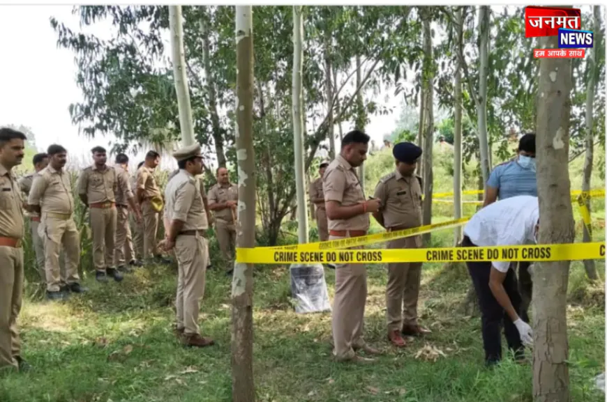 रामपुर में खेत में मिला युवक का शव; ग्रामीणों ने देखा, फोरेंसिक टीम ने जुटाए साक्ष्य