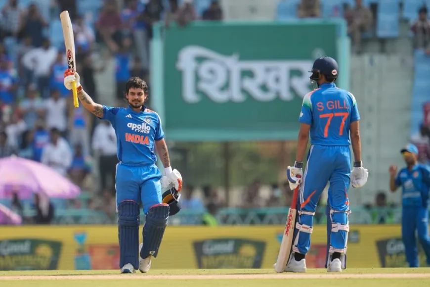 ‘6 छक्के मरवाने के चक्कर में मेरे 70 रन कम करवा दिए’, ईशान ने गिल पर लगाया मजेदार 'आरोप'