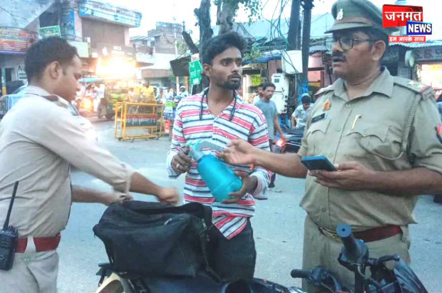 मुजफ्फरनगर पुलिस का सघन चेकिंग अभियान, संदिग्ध व्यक्तियों एवं वाहनों की हुई जांच