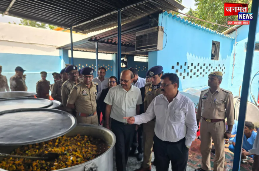 मुजफ्फरनगर जिला कारागार का निरीक्षण, बंदियों को बताए गए विधिक अधिकार