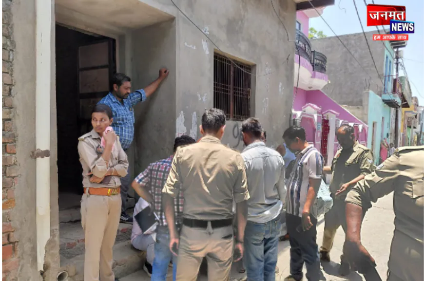 हाथरस जंक्शन में चला बिजली चेकिंग अभियान, कई घरों के मीटर बाहर किए गए स्थापित