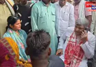 मिर्जापुर: पीड़ित परिवार से मिले कैबिनेट मंत्री आशीष पटेल, हर संभव सहायता का दिया आश्वासन