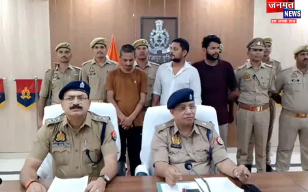 मिर्जापुर: स्वर्ण व्यवसायी से हुई लूट की घटना का अनावरण, तीन लुटेरे गिरफ्तार; आभूषण व अवैध तमंचा बरामद
