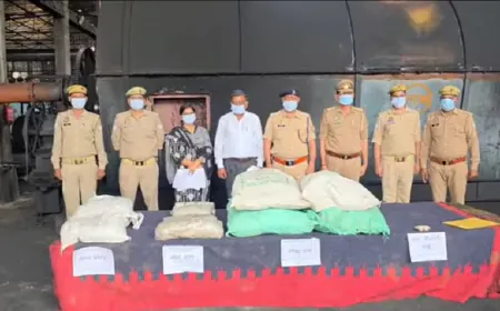 उरई: 56 लाख से अधिक कीमत के मादक पदार्थ नष्ट, ड्रग्स डिस्पोजल कमेटी की मौजूदगी में हुई कार्रवाई