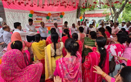 उरई में विशेष संचारी रोग नियंत्रण अभियान का शुभारंभ, रैली निकालकर स्वच्छता व बचाव का दिया संदेश