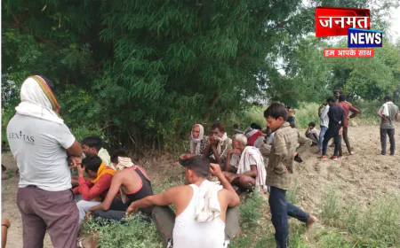 औरैया: खाली खेत में मिला युवक का शव, परिजनों ने जताई हत्या की आशंका