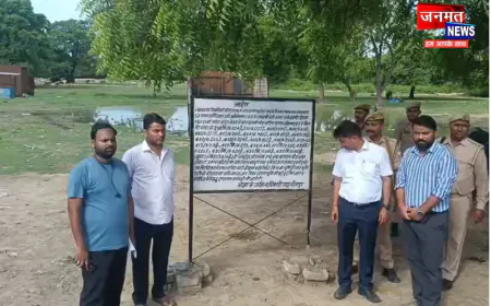 सीतापुर: प्लाईवुड फैक्ट्री के नाम दर्ज 47 बीघा जमीन पर प्रशासन का कब्जा, वर्षों से बंद पड़ी है फैक्ट्री