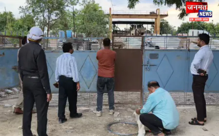 मिर्जापुर: CM के दौरे से पहले सामने आया खान अधिकारी का डर, अवैध पत्थर खदान को किया सील