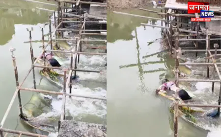 चन्दौली: गंगा नहर से किशोरी का शव मिलने से सनसनी, रील बनाने से रोकने पर आत्महत्या की आशंका