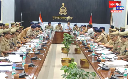मुजफ्फरनगर: कांवड़ यात्रा-2026 की तैयारियों की ADG ने की समीक्षा, अधिकारियों को दिए आवश्यक दिशा-निर्देश