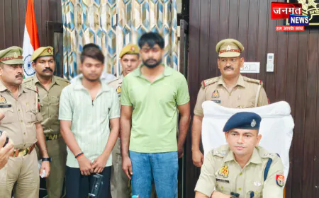 रामपुर पुलिस को साइबर अपराध के खिलाफ मिली बड़ी सफलता, दो आरोपी गिरफ्तार; 7 मोबाइल फोन बरामद