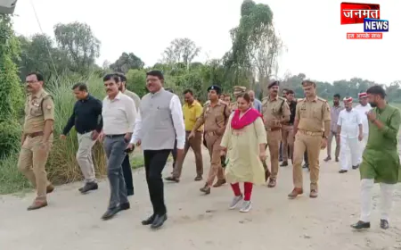 बलिया में राज्यपाल के प्रस्तावित आगमन को लेकर JNCU में तैयारियां तेज; DM-SP, CDO ने किया निरीक्षण