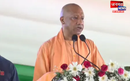 आज आस्था की बात करने वालों ने हनुमानगढ़ी में नमाज़ पढ़वाने का काम किया था: सीएम योगी