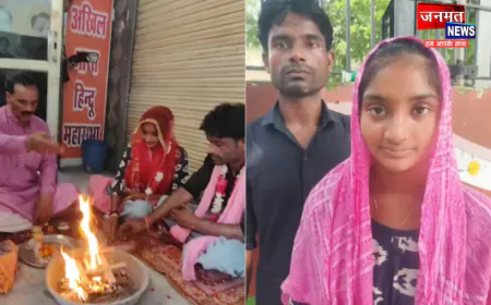 मुजफ्फरनगर: प्रेम को मिली मंजिल, अखिल भारतीय हिंदू महासभा के नेतृत्व में संपन्न हुआ विवाह