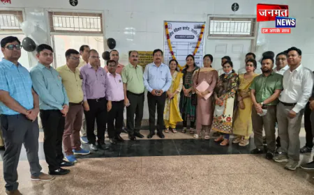 उरई डीएम ने राजकीय मेडिकल कॉलेज में सुपर स्पेशियलिटी ओपीडी का किया निरीक्षण, व्यवस्थाओं का लिया जायजा