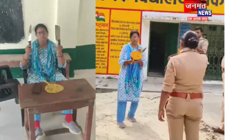 कौशांबी: कलम की जगह चाकू और चापड़ लेकर विद्यालय पहुंची महिला टीचर, बच्चों में दहशत का माहौल