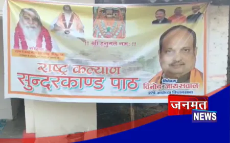 अयोध्या: भक्तिमय माहौल में राष्ट्र कल्याण सुन्दर काण्ड पाठ का आयोजन, मार्च से अनवरत चल रहा कार्यक्रम