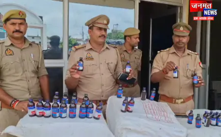 चंदौली: लावारिस ट्रक से 720 लीटर अवैध कोडीन कफ सिरप बरामद, एनडीपीएस एक्ट के तहत होगी कार्रवाई