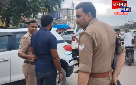 मथुरा में दिनदहाड़े हुई बड़ी लूट, व्यापारी के कर्मचारी से लूटा लाखों रुपये मूल्य का सोना