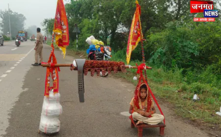 कांवड़ यात्रा में मुजफ्फरनगर प्रशासन की व्यवस्थाओं की गूंज, शिवभक्त ने की DM व SSP की सराहना