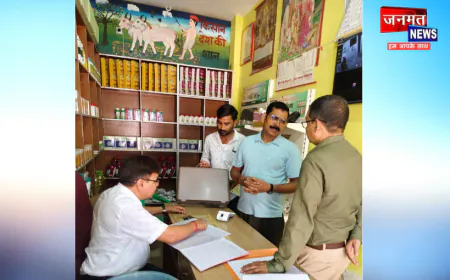 अमेठी में कृषि विभाग का बड़ा एक्शन, निरीक्षण में मिली अनियमितता; नोटिस जारी