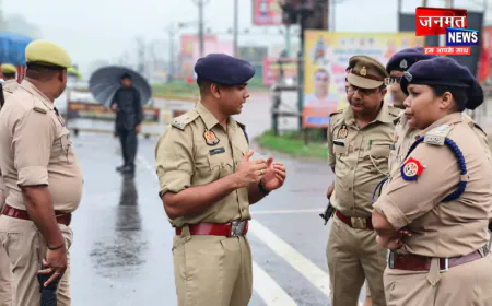 कांवड़ यात्रा-2026: मुजफ्फरनगर एसपी सिटी ने बागोवाली चौहारा का किया निरीक्षण, परखी सुरक्षा व यातायात व्यवस्था