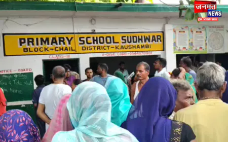 कौशांबी: विद्यालय में आपसी मारपीट में कक्षा 5 के बच्चे की मौत, परिजनों ने किया हंगामा; स्टाफ सस्पेंड