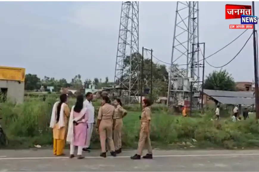 बरेली में हाई वोल्टेज ड्रामा, प्रेमी से शादी की जिद में 100 फीट ऊंचे टॉवर पर चढ़ी महिला