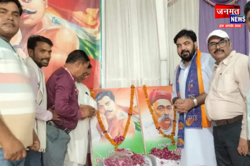 औरैया: तिलक व आजाद की जयंती पर राष्ट्रभक्ति का संदेश, युवाओं से देशहित में आगे आने का आह्वान